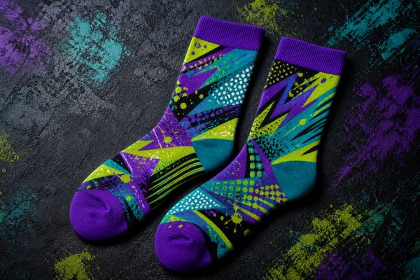 Desain bebas kaos kaki